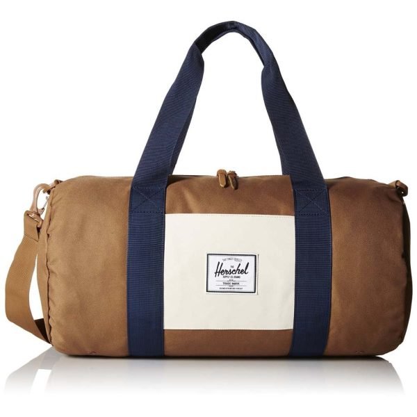 Herschel Leather Duffle Bag In Brown Color - Afbeelding 2
